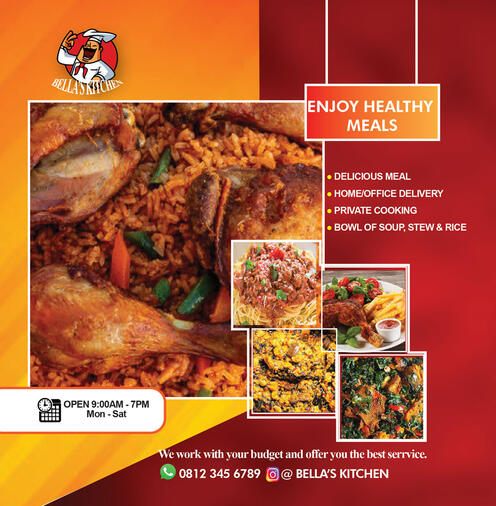 food flyer design